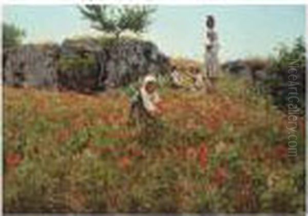 Valmuer, Sora (picking Poppies, Sora) - view 1