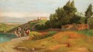 Paesaggio Laziale
Con Contadini