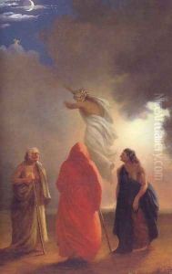 Scene from Macbeth by William Rimmer