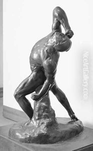 The Falling Gladiator by William Rimmer