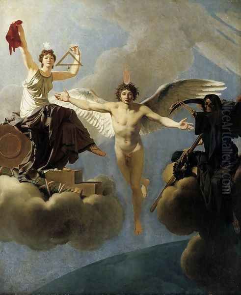 The Genius of France between Liberty and Death - view 1