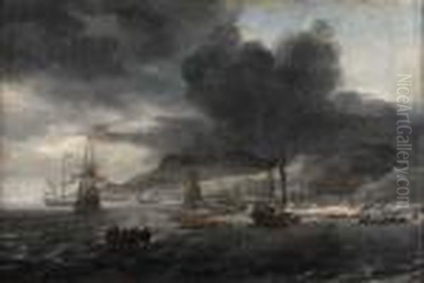 Vista De Porto Com Barcos - view 1
