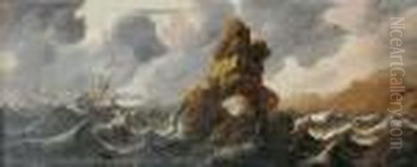 Seesturm An Der Kuste. Auf Dem - view 1