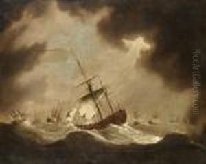 Skepp I Kvav by Bonaventura, the Elder Peeters