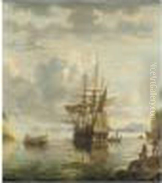 Navire Hollandais Pres D'une Cote Du Bresil - view 1