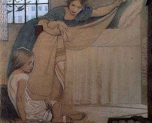 The Foundling, 1908 by Frederick Cayley Robinson