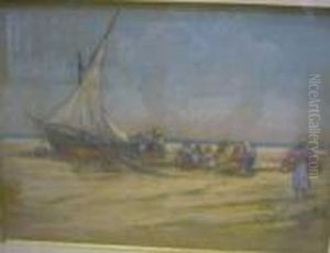 Le Retour De Lapeche by Auguste Pegurier
