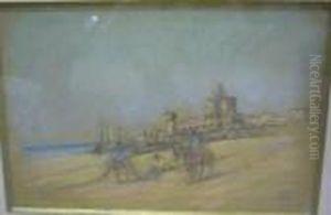 Vue Des Saintemarie by Auguste Pegurier