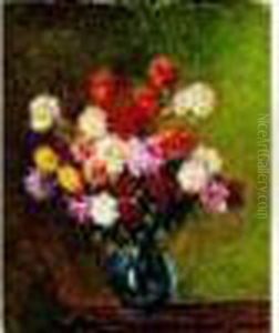 Vase De Chrisanthemes