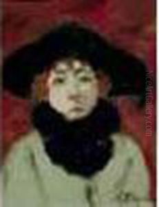 Portrait Au Chapeau