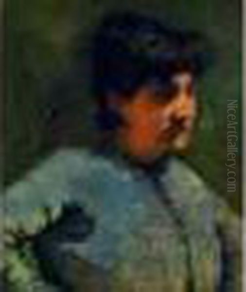 Buste De Dame En
 Bleu - view 1