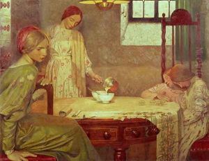 In the Depth of Winter by Frederick Cayley Robinson