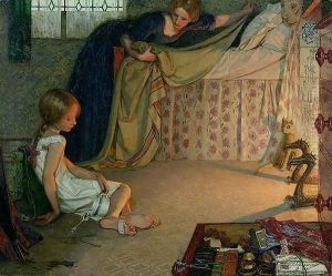 The Foundling, 1896 by Frederick Cayley Robinson