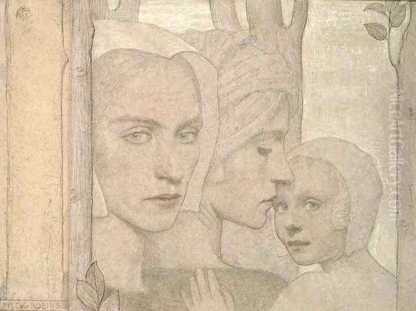 The Two Sisters, 1908 - view 1
