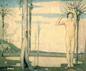 Youth, 1923 by Frederick Cayley Robinson