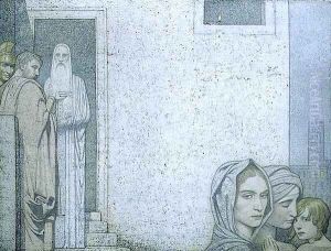 Reminiscence, 1908 by Frederick Cayley Robinson