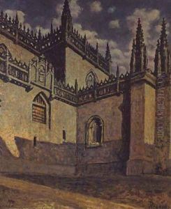 Chapel of the Catholic Kings at Granada by Dario de Regoyos y Valdes