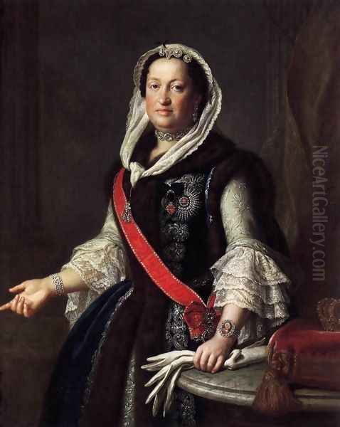 Queen Maria Josepha, Wife of King Augustus III of Poland 1755 - view 1