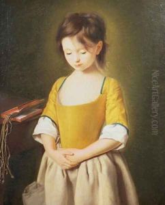 Portrait of a Young Girl, La Penitente by Pietro Antonio Rotari