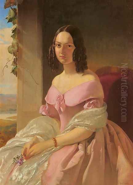 Portrait of Helena Matzel nee Wroczyner - view 1