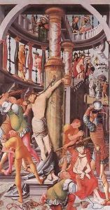Flagellation of Christ by Jorg Ratgeb