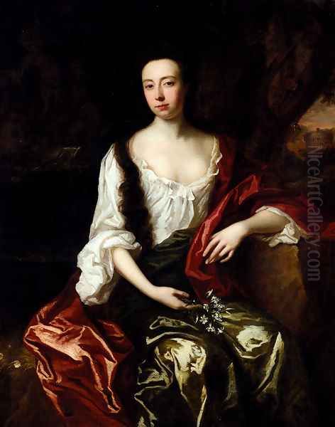 Portrait Of Thomas Brotherton Wife, Margaret - view 1