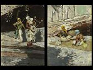 Gemaldepaar by Carlo Pellegrini