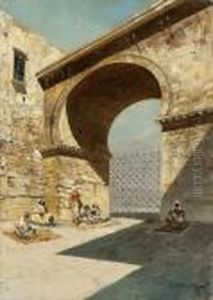 Scena Orientale by Carlo Pellegrini