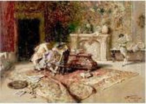 The Print Collector by Carlo Pellegrini
