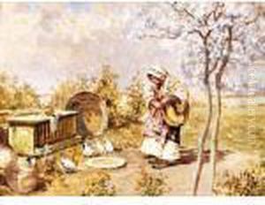 Campagna Di Siviglia by Carlo Pellegrini