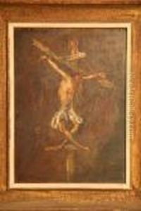 Christ En Croix by Leonce Pelletier