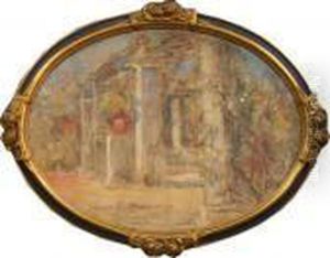 Pergola, Jardins A Cimiez by Leonce Pelletier