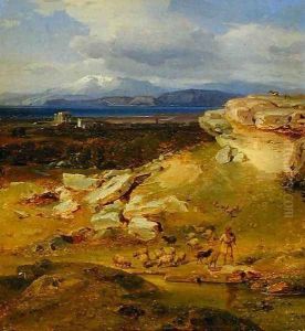 Landscape near Corinth, c.1835 by Carl Rottmann