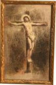 Christ En Croix by Leonce Pelletier