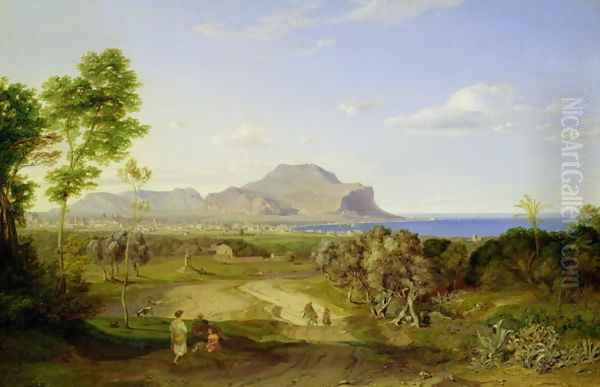 View over Palermo, 1828 - view 1