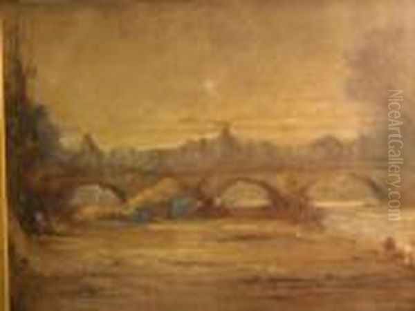 Paysage Anime Avec Pont - view 1