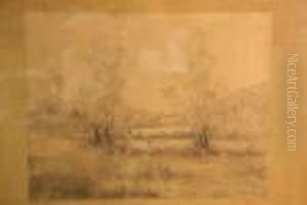 Personnages Au Bord De Riviere - view 1