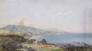 View of the Bay of Genoa by Carl Rottmann
