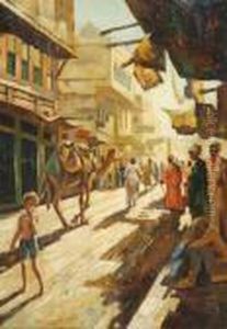 Strada Di Citt Araba by Tito Pellicciotti