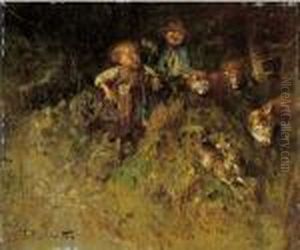 Pastorelli Con Armenti by Tito Pellicciotti