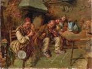 Interno Di Osteria Con Suonatori