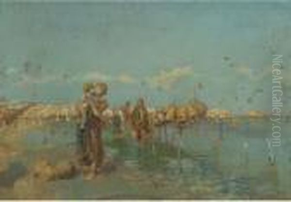 A Kiss By The Lobster Pots, The Bay Of Naples - view 1