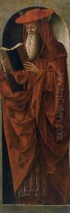 Griffoni Polyptych St Jerome by Ercole de' Roberti