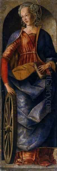 Griffoni Polyptych St Catherine of Alexandria - view 1