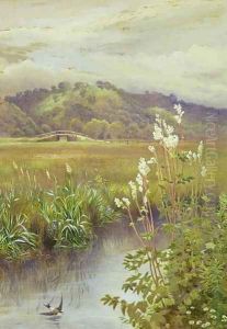 By the River by Charles Robertson