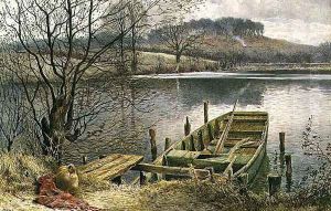 The River Ferry by Charles Robertson
