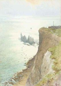 The Needles, Isle of Wight by Charles Robertson