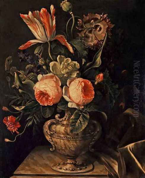 A Vase of Flowers - view 1