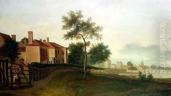 The Thames from Battersea - view 1