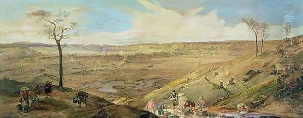 Ballarat, 1858 - view 1